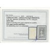 Curaçao 80A  Jubilee 1923 MNH CV 250 € certificate