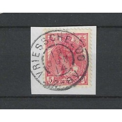 Netherlands 60  "VRIESSCHELOO 1914" large round cancel  VFU/used  CV 15 €