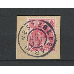 Nederland 60  "WESTERLEE 1912" grootrond  VFU/gebr  CV 7 €