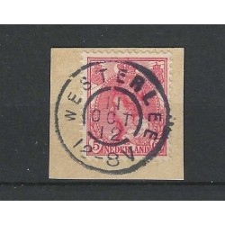 Netherlands 60  "WESTERLEE 1912" large round cancel  VFU/used  CV 7 €