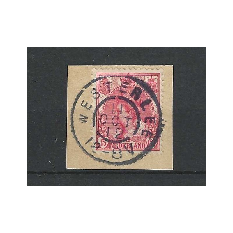 Netherlands 60  "WESTERLEE 1912" large round cancel  VFU/used  CV 7 €