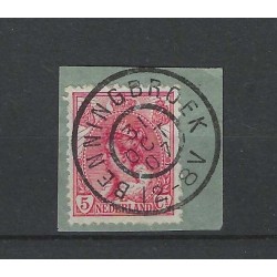 Netherlands 60  "BENNINGBROEK 1907" large round cancel  VFU/used  CV 7 €