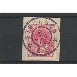 Netherlands 60  "STROOBOS 1912" large round cancel  VFU/used  CV 10 €
