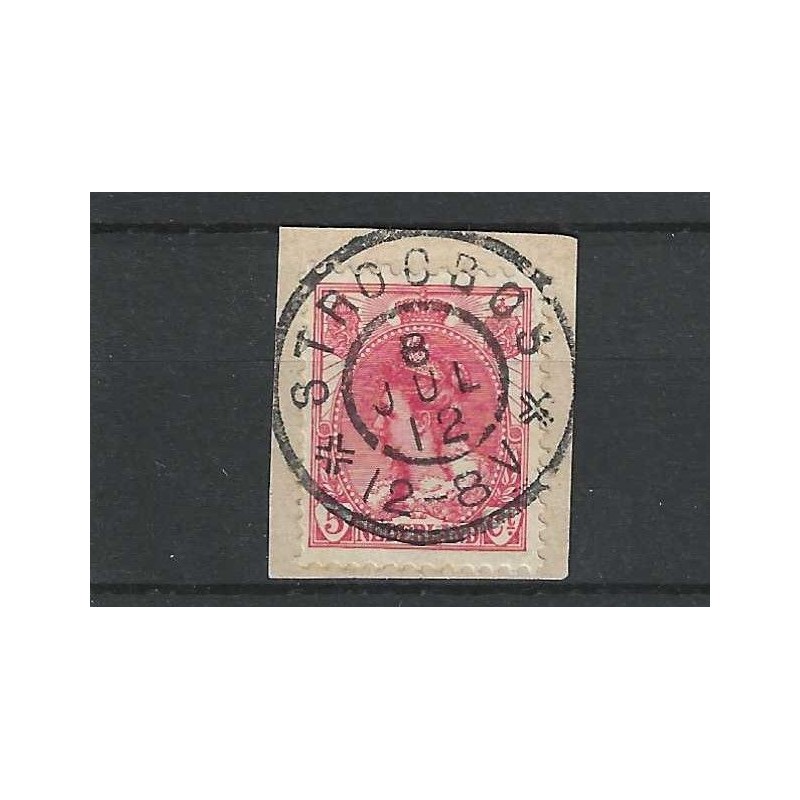 Nederland 60  "STROOBOS 1912" grootrond  VFU/gebr  CV 10 €