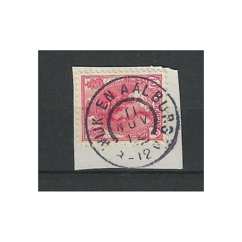 Nederland 60  "WIJK EN AALBURG 1912" grootrond  VFU/gebr  CV 8 €