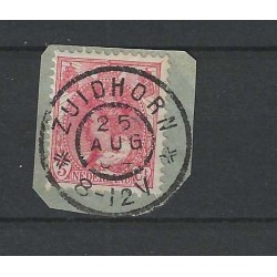 Netherlands 60  "ZUIDHORN 1904" large round cancel  VFU/used  CV 5 €