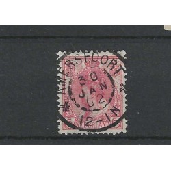 Netherlands 60  "AMERSFOORT 1902" large round cancel  VFU/used  CV 2 €