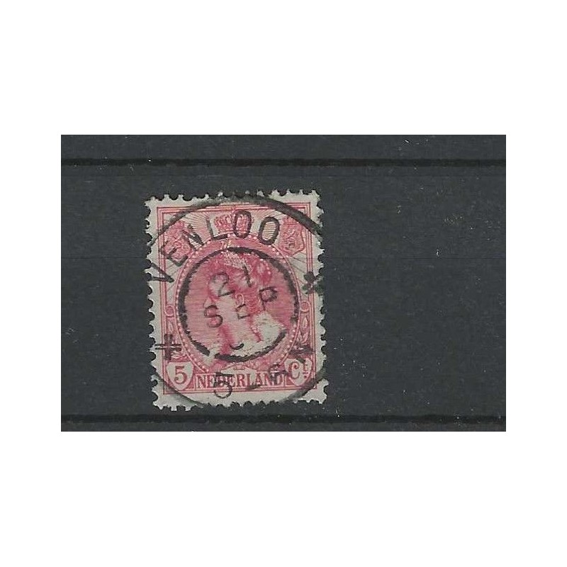 Netherlands 60  "VENLOO1902" large round cancel  VFU/used  CV 2 €