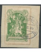 Back of Book internment stamps