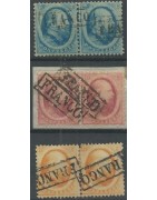Netherlands 1864 issue used
