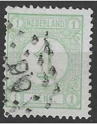 Netherlands 1876 issue used
